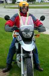 Motorcycle reflective harness / vest clothing PPE Reflective Harness motorcycle/reflective-safety-harness-motorcycle-4.JPG